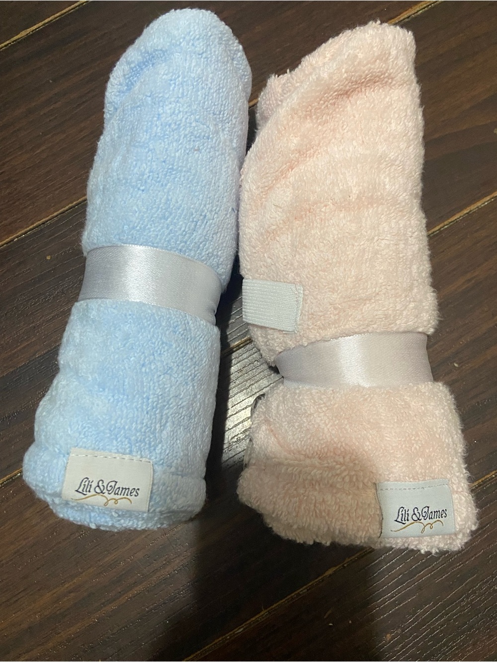 Lili&James 100% Cotton Hair Towel Wrap Quick Dry Turban